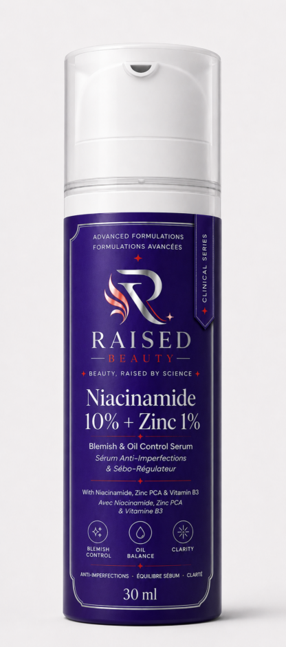 Raised Beauty Niacinamide 10% + Zinc 1% serum